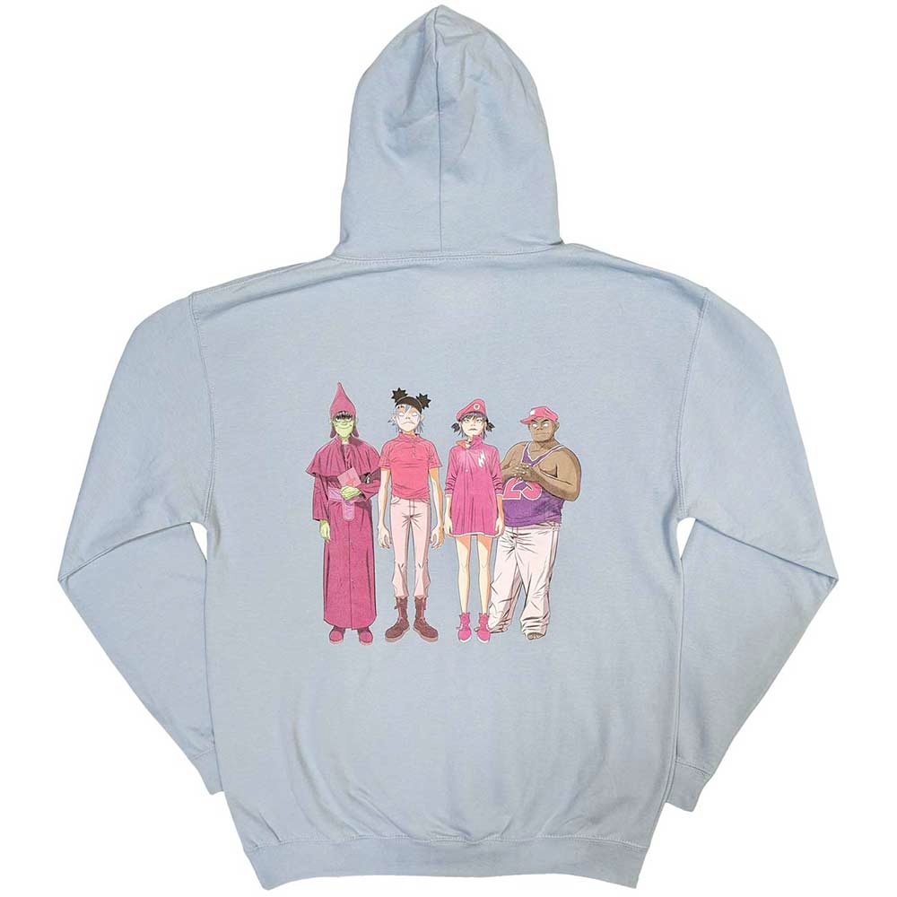 Gorillaz - Cracker Island Hoodie/trui - Blauw